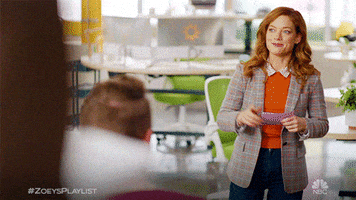 zoeysplaylist nbc brb zoeys playlist one minute GIF