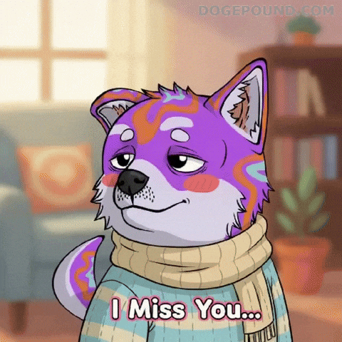Miss You Love GIF by Doge Pound