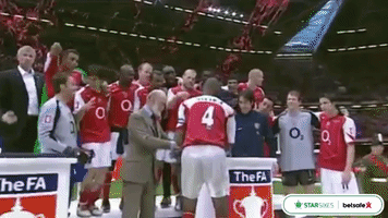fa cup arsenal GIF by Star Sixes