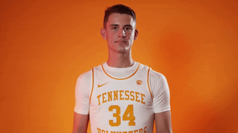 Pondering College Basketball GIF by Tennessee Athletics