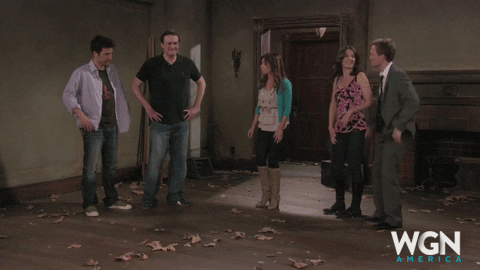 how i met your mother friends GIF by WGN America