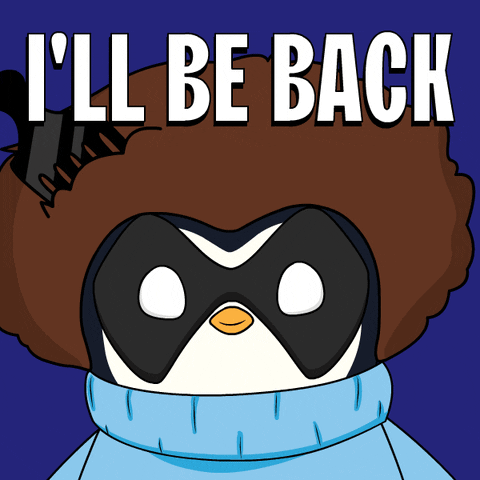 Im Back GIF by Pudgy Penguins