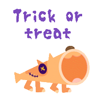 Trick Or Treat Halloween Sticker by ACCUPASS