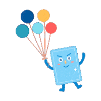 Balloon 開心 Sticker by ACCUPASS