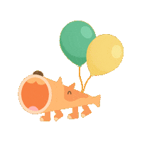 Balloon 開心 Sticker by ACCUPASS