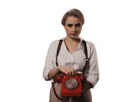 Phone Call Hello Sticker by ZM