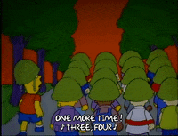 Season 1 Army GIF by The Simpsons