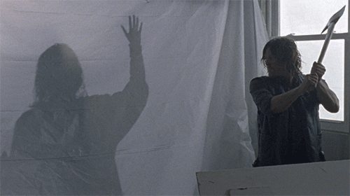 Swinging Daryl Dixon GIF by The Walking Dead