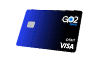 GO2bank money bank banks banking Sticker