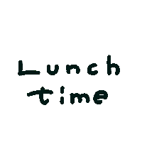 Lunch ごはん Sticker