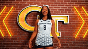 Georgia Tech Volleyball GIF by Georgia Tech Yellow Jackets