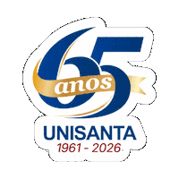65 Anos Sticker by Unisanta