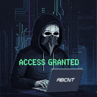 ABCNT glitch digital computer technology GIF