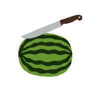 Fruit Cutting Sticker by Antaeus Theatre Company