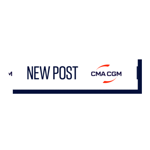 New Post Sticker by CMA CGM