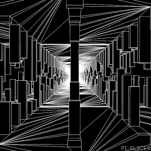 black and white loop GIF by Pi-Slices