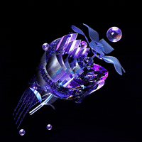 3D Organism GIF by azarikh