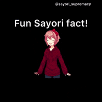 The Game Sayori GIF