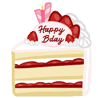 Happy Birthday Sticker by Egirl Peach