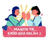 Sorry Eid Sticker by Inspigo