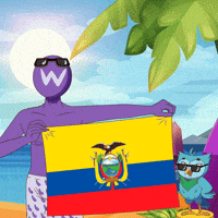 Flag Owl GIF