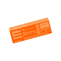 Travel Flight Sticker