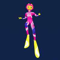 DMDRN swimming diving sasu demodern GIF