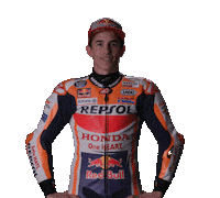 happy marc marquez Sticker by MotoGP