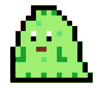 Pixel Plant Sticker