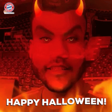 Fc Bayern Halloween GIF by FC Bayern Basketball