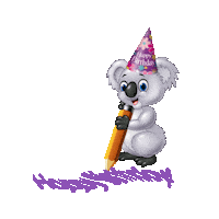 Happy Birthday Party Sticker