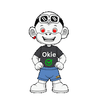 White Monkey Red Earring Sticker by Zhot