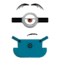 Angry Despicable Me Sticker