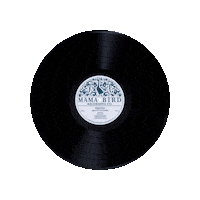 Vinyl Lp Sticker by Mama Bird Recording Co.