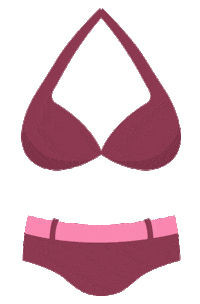 Summer Bikini Sticker by Wundercurves