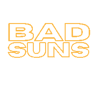 Bad Suns Sticker by Epitaph Records