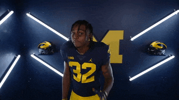 Go Blue College Football GIF by Michigan Athletics