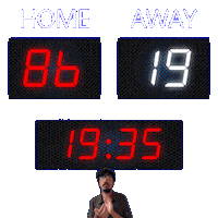 19 Away Sticker