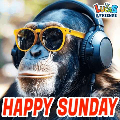 Happy Sunday Summer GIF by Lucas and Friends by RV AppStudios
