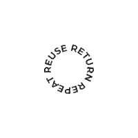 Revolution Zero Waste Sticker by RECUP