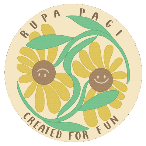 Faranizel giphyupload illustration sunflower rupapagi Sticker