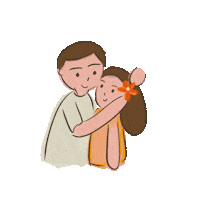 TheWhitePaperCo love couple love you miss you Sticker