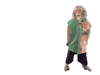 Fun Monkey Sticker