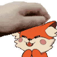 Happy Fox Sticker
