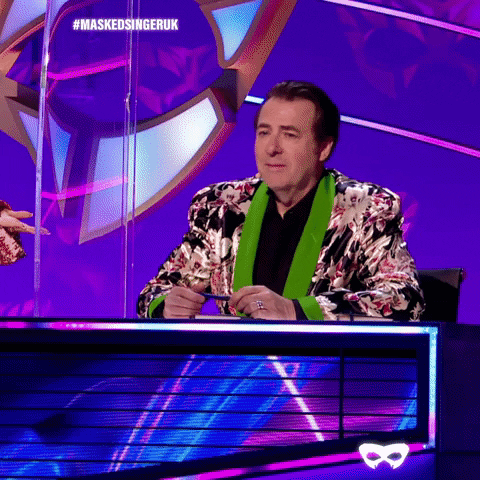 Jonathan Ross GIF by The Masked Singer UK