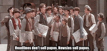 newsies GIF
