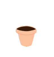 Grow Flower Pot Sticker