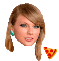 Hungry Taylor Swift Sticker by Anne Horel