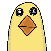 Bird No Sticker by ぴょろりんちょ（ひよこ人間ぴよ）