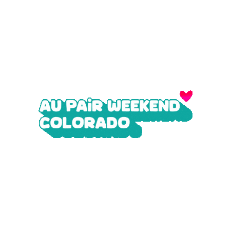 aupairweekend giphyupload colorado au pair aupair Sticker